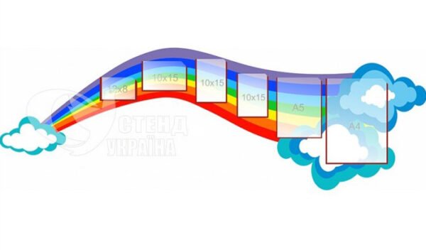 Стенд-декор «Веселка»